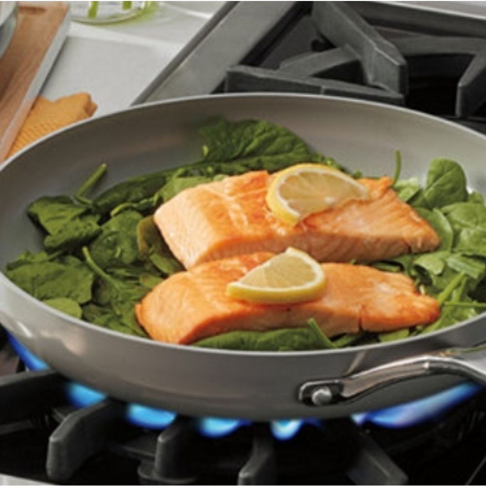 Cuisinart Chef's Classic Stainless Steel Non-Stick 12" Skillet